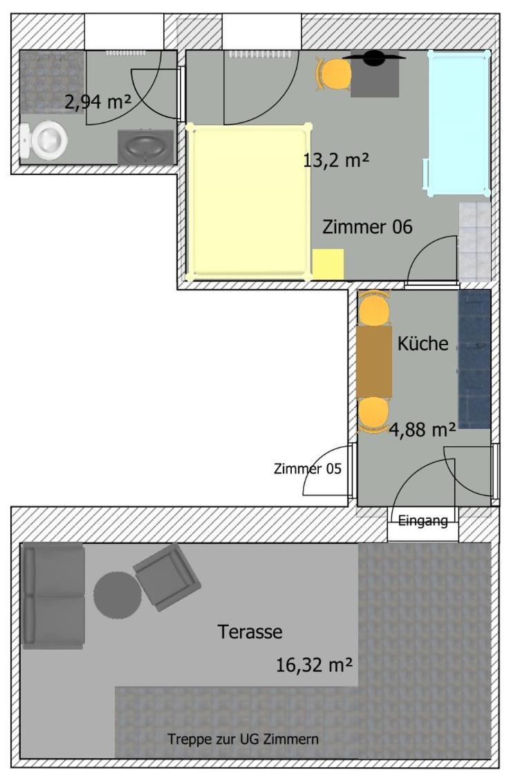 Pension Kristalpark Günzburg Екстериор снимка
